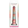 Klasické dildá - Colours Stacked dildo 23 cm - červená/zlatá - v281410