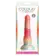 Klasické dildá - Colours Stacked dildo 16 cm - červená/zlatá - v281408