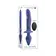 Multifunkčné vibrátory - Gender X Dual Defender 2in1 vibrátor a análny kolík - ec120107-Purple
