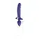 Multifunkčné vibrátory - Gender X Dual Defender 2in1 vibrátor a análny kolík - ec120107-Purple