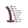 Nasadzovacie penisy, strap-on - Temptasia Surrender Peg dildo - fialové - v332102