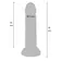 Dildá s prísavkou - Get Real Deluxe Dual Density dildo 15 cm - s11218
