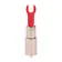 Vibrátory na klitoris - Loveline Sparkle Lipstick minivibrátor se 4 nástavci Iridescent - shmLOVU099IRI