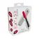 Mini vibrátory - Loveline Tiffany Lipstick minivibrátor se 4 nástavci Pink - shmLOVU096PNK
