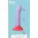 Klasické dildá - Love Signal dildo s přísavkou L - fialové - dc22278