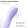Vibrátory na G-bod - Svakom Selena vibrátor - Lavender - ec121323-Lavender