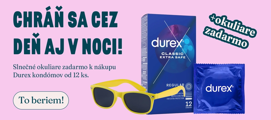 Chráňte sa s Durexom v noci aj cez deň