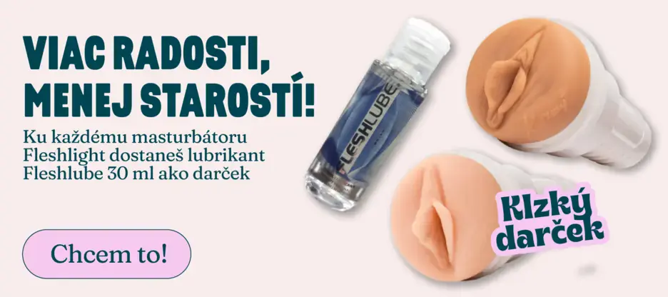 🎁 DARČEK! GEL k masturbátorom Fleshlight