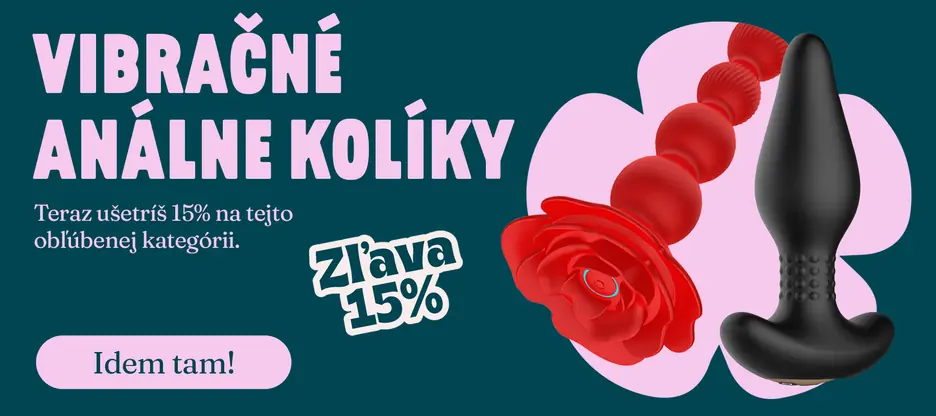 15% zľava na vibračné kolíky