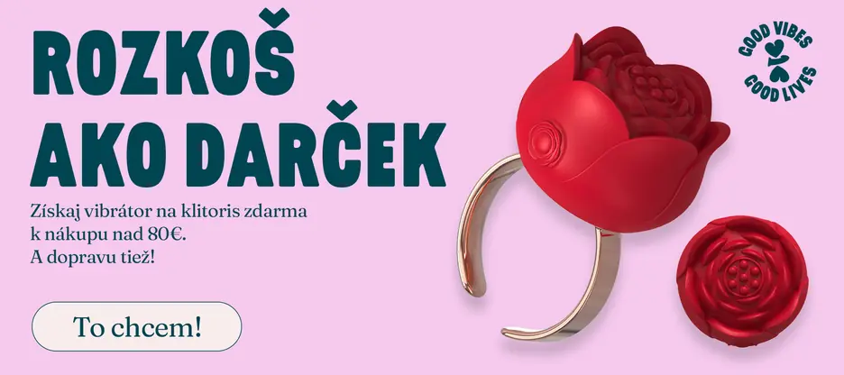 Vibrátor na prst ako darček k objednávke