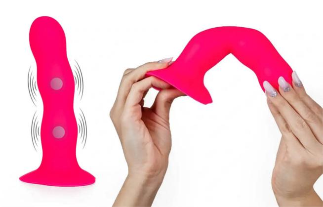 Dildo BOOM se dvěma aktivními kuličkami Recenze dilda BOOM se dvěma aktivními kuličkami